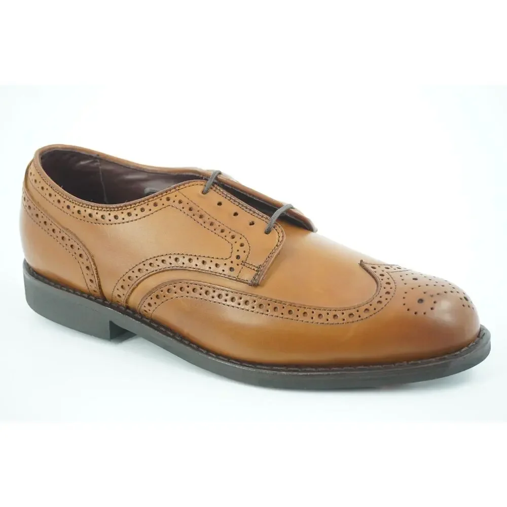 Allen Edmonds Nomad Brogue Wingtip Oxford Men Shoes Size 9.5 Leather NIB $395